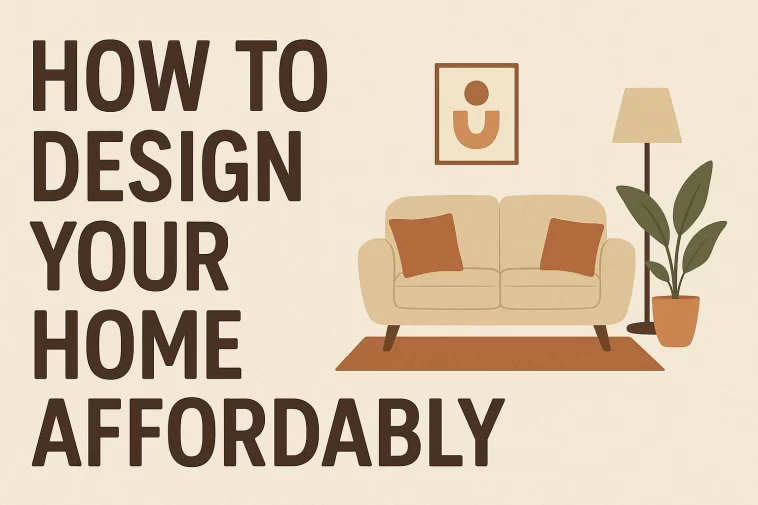 Budget Friendly Interior Design for Homes