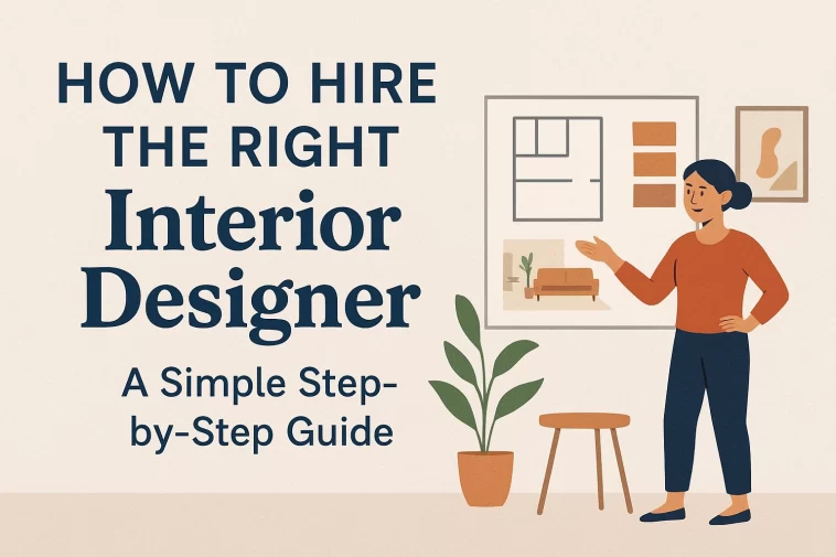 How To Hire the Right Interior Designer