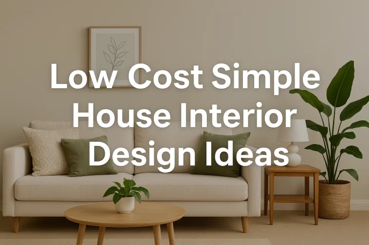 Low Cost Simple House Interior Design Ideas